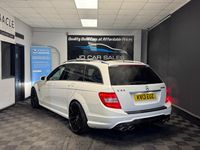 Used Mercedes C63 AMG 2013 White Estate