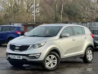 Używany Kia Sportage 133 KM (97 kW) 2014 Srebrny SUV