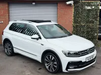 Used VW Tiguan R-line 190 HP (139 kW) 2018 White SUV