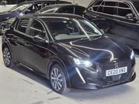 Used Peugeot e-208 Active 50 kW (68 HP) 2020 Black Hatchback