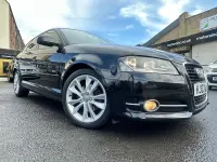 Used Audi A3 Sportback Sport 2010 Black Hatchback