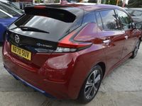 used Nissan Leaf 110kW N-Connecta 40kWh 5dr 2021 Auto ONE OWNER SAT NAV ULEZ NO CONGESTION