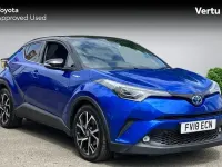 Used Toyota C-HR 122 HP (89 kW) 2018 Blue SUV