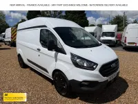 Used Ford Transit Custom 130 HP (95 kW) 2019 White Van