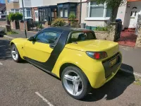 Used Smart Roadster 101 HP (74 kW) 2004 Yellow Cabriolet