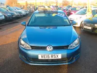 Used VW Golf VII Match 2015 Blue Hatchback
