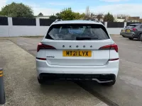 Used Skoda Kamiq Monte Carlo 110 HP (80 kW) 2021 White SUV