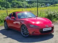 Used Mazda MX5 Inclusive 160 HP (117 kW) 2017 Red Cabriolet