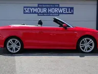 Used Audi A3 Cabriolet S-Line 150 HP (110 kW) 2016 Red Cabriolet