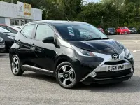 Used Toyota Aygo X-clusiv 69 HP (50 kW) 2015 Black Hatchback