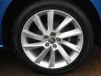 Used Skoda Scala SE L 94 HP (69 kW) 2021 Race blue metallic Hatchback