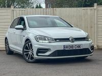 Used VW Golf VII R-line 150 HP (110 kW) 2018 White Hatchback
