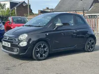 Used Fiat 500 S 85 HP (62 kW) 2018 Black Hatchback