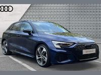 Used Audi A3 Black Edition 147 HP (108 kW) 2023 Blue Sedan