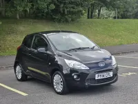 Used Ford Ka Zetec 69 HP (50 kW) 2014 Black Hatchback