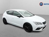 Used Seat Leon Black Edition 150 HP (110 kW) 2020 White Hatchback