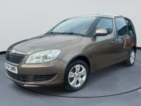 Used Skoda Roomster SE 105 HP (77 kW) 2014 Brown MPV