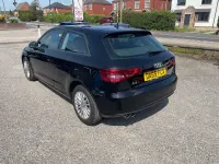 Used Audi A3 110 HP (80 kW) 2016 Black Hatchback