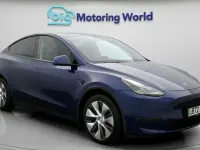 Used Tesla Model Y Long Range AWD 378 kW (514 HP) 2022 Blue SUV