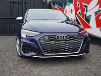 Used Audi S3 Sportback Design 310 HP (228 kW) 2021 Blue Hatchback