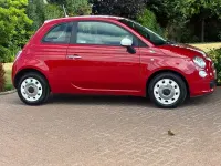 Used Fiat 500 69 HP (50 kW) 2013 Red Hatchback