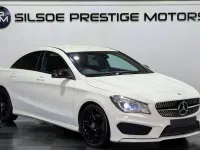 Used Mercedes CLA220 AMG 170 HP (125 kW) 2013 White Sedan