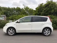 Used Nissan Note N-TEC 88 HP (64 kW) 2009 White Hatchback