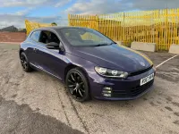 Used VW Scirocco Black Edition 147 HP (108 kW) 2017 Mauve/purple Coupe