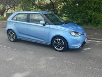 Usado MG MG3 106 HP (77 kW) 2016 Azul Citadino