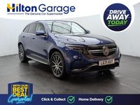 Used Mercedes EQC400 AMG line 300 kW (408 HP) 2021 Blue SUV