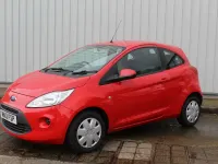 Used Ford Ka 69 HP (50 kW) 2013 Red Hatchback