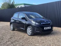 Second-hand Peugeot 108 Active 68 CP (50 kW) 2015 Negru Hatchback