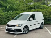 Usado VW Caddy Startline 75 CV (55 kW) 2016 Blanco Monovolumen