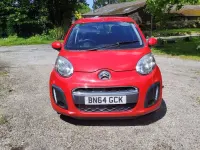 Used Citroën C1 68 HP (50 kW) 2014 Red Hatchback