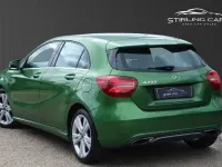 Used Mercedes A200 Premium 156 HP (114 kW) 2017 Green Hatchback
