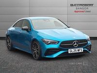 New Mercedes CLA180 AMG Line Premium 136 HP (100 kW) 2025 Blue Sedan