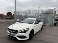 Used Mercedes CLA180 AMG line 122 HP (89 kW) 2017 White Sedan