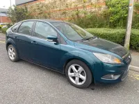 Used Ford Focus Zetec 100 HP (73 kW) 2008 Green Hatchback
