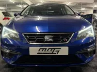 Used Seat Leon FR 125 HP (91 kW) 2017 Blue Hatchback