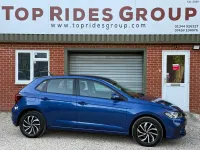 Used VW Polo Life 95 HP (69 kW) 2022 Blue Hatchback