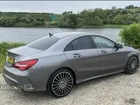 Used Mercedes CLA220 AMG line 177 HP (130 kW) 2018 Grey Sedan