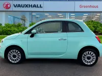 Used Fiat 500 Lounge 69 HP (50 kW) 2018 Green Hatchback