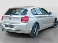 Used BMW 116 Sport Line 116 HP (85 kW) 2014 Silver Hatchback