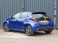 Used Toyota Yaris Hybrid Design 116 HP (85 kW) 2023 Blue Hatchback
