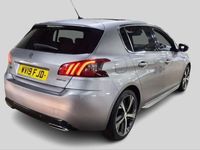 Used Peugeot 308 GT-line 130 HP (95 kW) 2019 Grey Hatchback