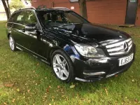 Used Mercedes C180 AMG 2013 Black Estate