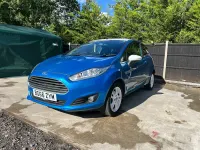 Used Ford Fiesta Zetec 2016 Blue Hatchback