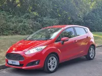 Used Ford Fiesta Zetec 100 HP (73 kW) 2014 Red Hatchback