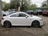 Used Audi TT S-Line 230 HP (169 kW) 2015 White Coupe