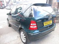 Used Mercedes A160 Elegance 2003 Green Hatchback